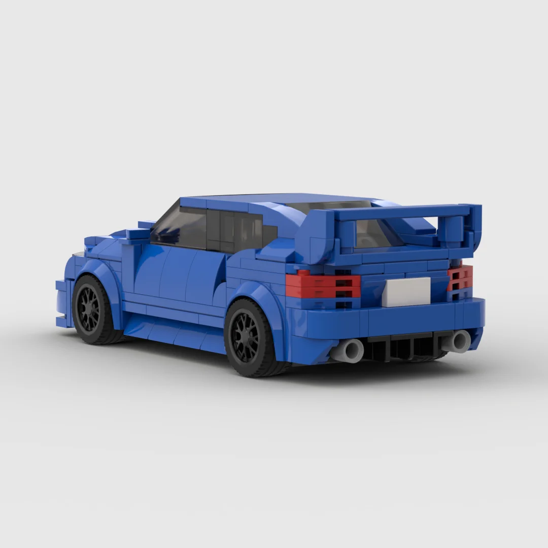 Model MOC inspirowany rajdowym WRX STI – 303 elementy, sportowy klimat i satysfakcja z budowania. Do kolekcji lub jako prezent dla fana aut.