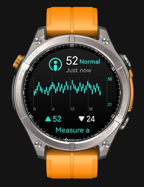 Zeblaze Stratos 4 to smartzegarek z AMOLED 1.43", GNSS 6 systemów, kompasem i barometrycznym wysokościomierzem oraz rozmowami Bluetooth. Także jako bezpieczny prezent.