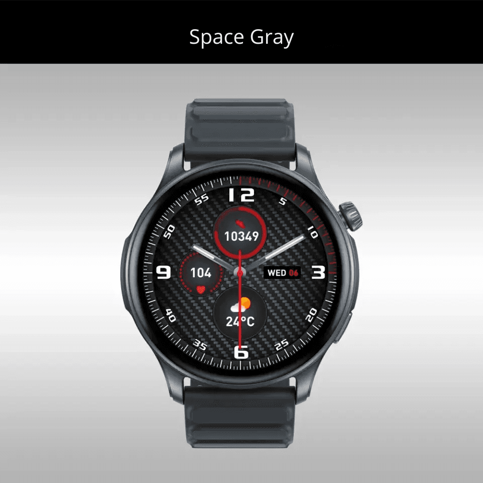 Zeblaze BTalk 3 Plus to prosty smartwatch z ekranem AMOLED i rozmowami Bluetooth. Wygodny na co dzień, także jako bezpieczny wybór na prezent.