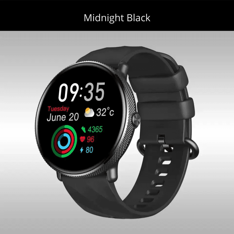 Zeblaze GTR 3 Pro to elegancki smartzegarek z AMOLED 1.43", stalą 316L i rozmowami Bluetooth. Działa na co dzień i do aktywności, także jako bezpieczny prezent.