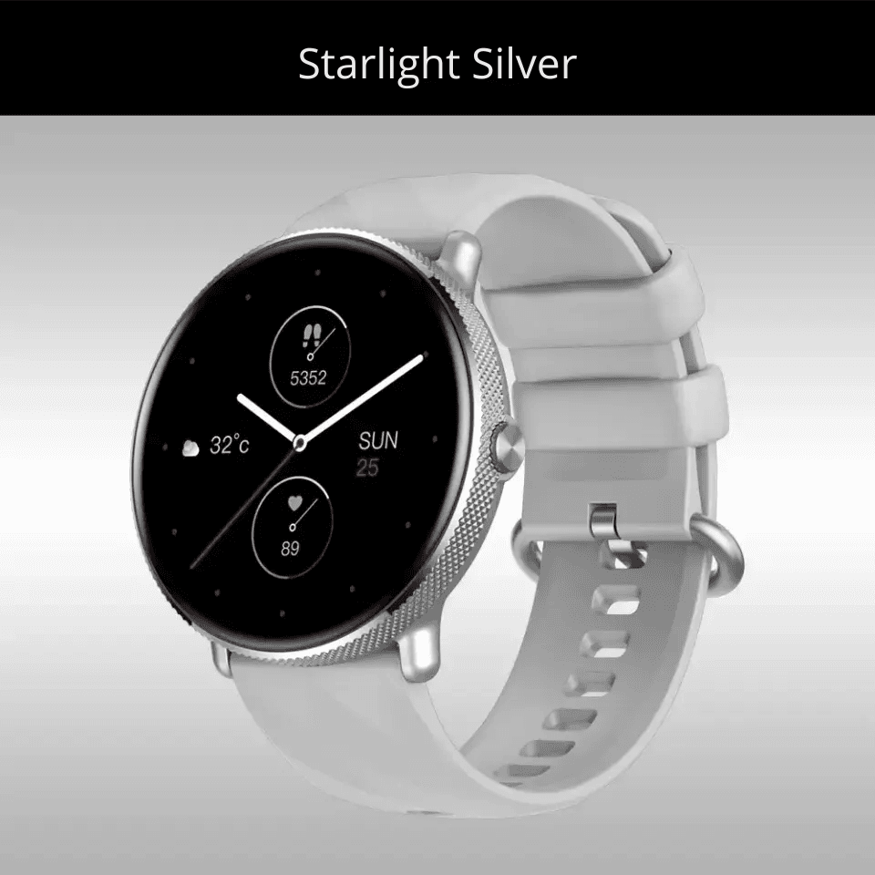 Zeblaze GTR 3 Pro to elegancki smartzegarek z AMOLED 1.43", stalą 316L i rozmowami Bluetooth. Działa na co dzień i do aktywności, także jako bezpieczny prezent.