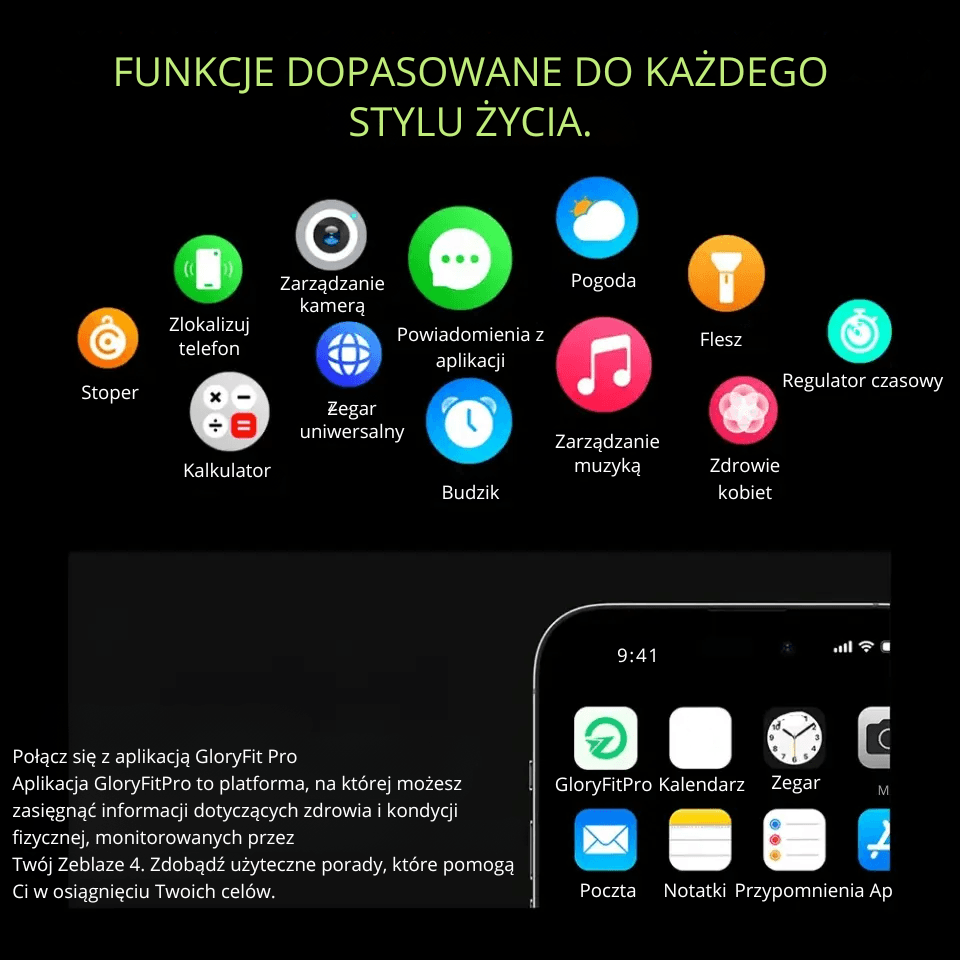 Zeblaze Stratos 4 to smartzegarek z AMOLED 1.43", GNSS 6 systemów, kompasem i barometrycznym wysokościomierzem oraz rozmowami Bluetooth. Także jako bezpieczny prezent.