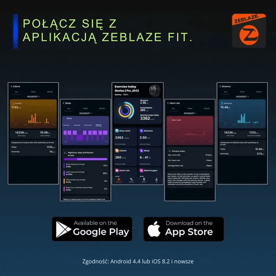 Zeblaze Stratos 3 Pro to smartzegarek z ekranem AMOLED 1.43", GPS i rozmowami Bluetooth. Wygodny do treningu i na co dzień, także jako bezpieczny prezent.