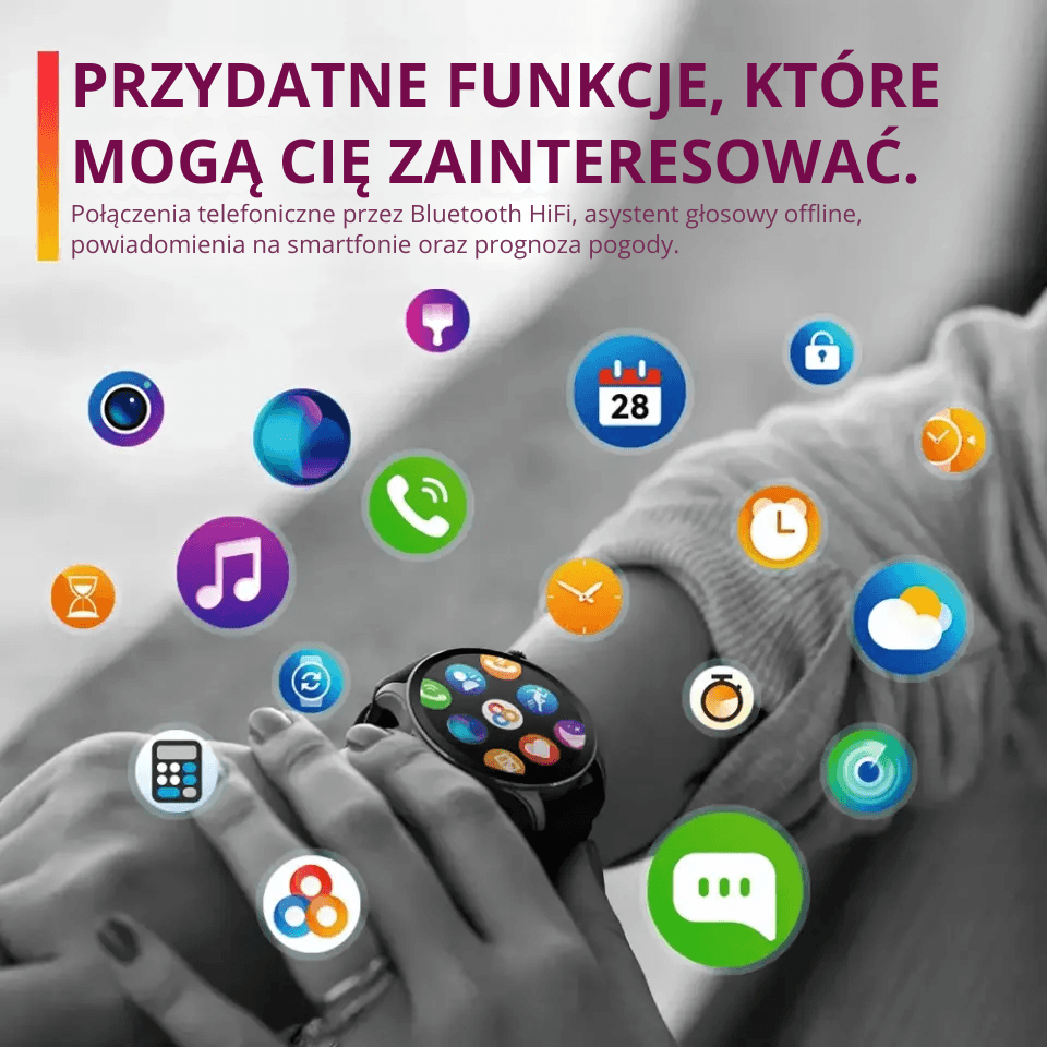 Zeblaze BTalk 3 Plus to prosty smartwatch z ekranem AMOLED i rozmowami Bluetooth. Wygodny na co dzień, także jako bezpieczny wybór na prezent.