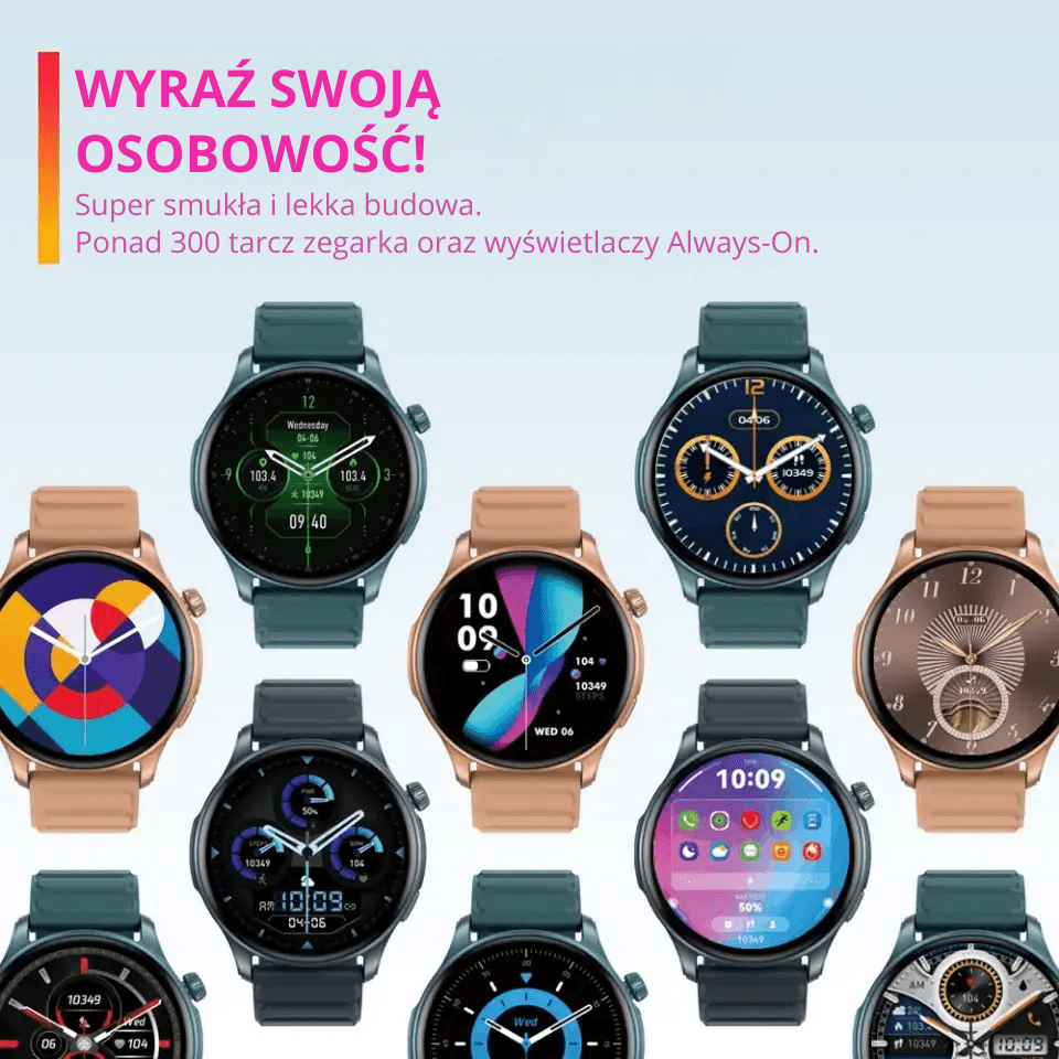 Zeblaze BTalk 3 Plus to prosty smartwatch z ekranem AMOLED i rozmowami Bluetooth. Wygodny na co dzień, także jako bezpieczny wybór na prezent.