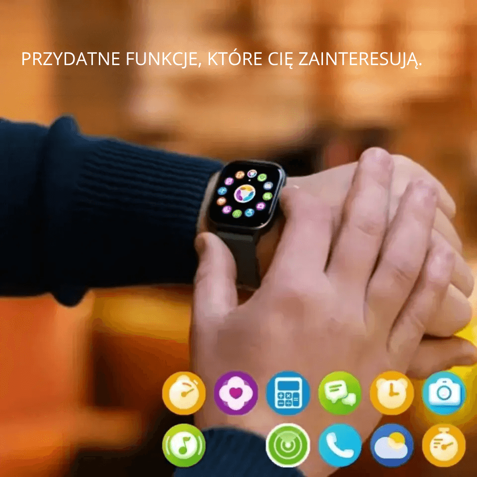 New Zeblaze GTS 3 Voice Calling Smart Watch Ultra-big 2.03'' HD Screen 24H Health Monitor 100+ Sport Modes 200+ Watch Faces