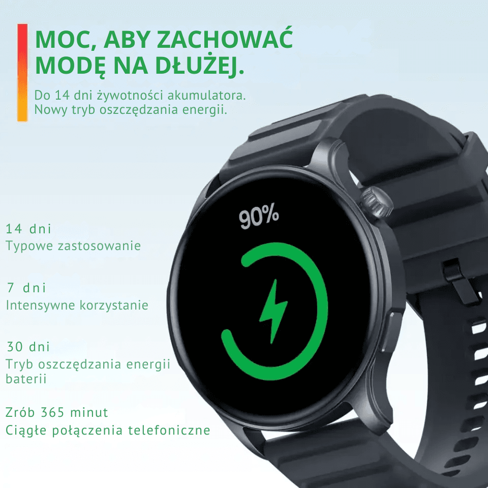 Zeblaze BTalk 3 Plus to prosty smartwatch z ekranem AMOLED i rozmowami Bluetooth. Wygodny na co dzień, także jako bezpieczny wybór na prezent.